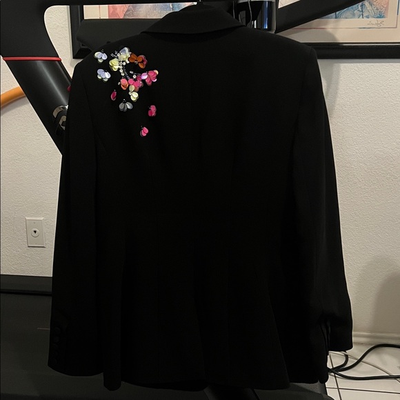 Cinq a Sept Paillette Vines Cheyenne Blazer - Picture 9 of 10